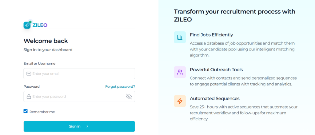 zileo business development tool 